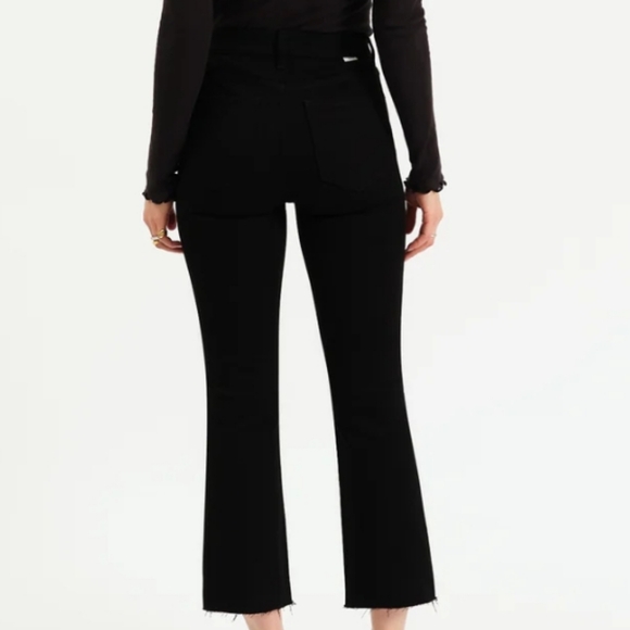 Daze Denim Shy Girl High Rise Crop Flare Jean - 6 - Picture 2 of 5